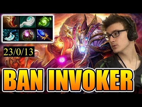 Miracle mid invoker 23/0/13 -Team  liquid vs newbee DOTA 2  asia championship