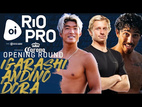 Kolohe Andino, Kanoa Igarashi, Yago Dora | Oi Rio Pro - Opening Round Heat Replay