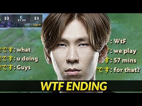 100 Kills 58min WTF Ending! TORONTOTOKYO Late game Ember Spirit