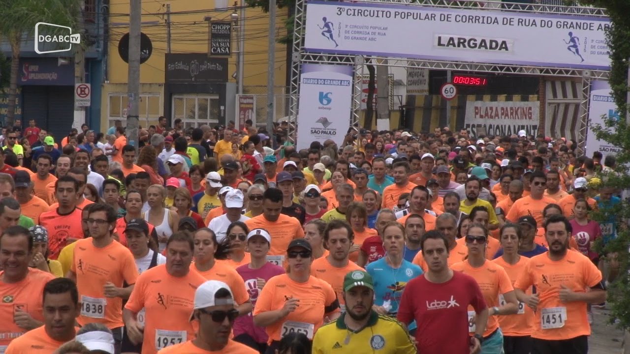 Corrida de Santo André tem superação de atleta