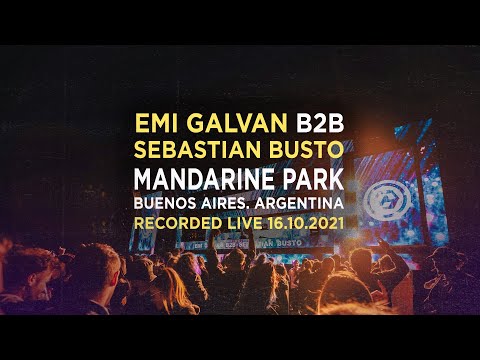 Emi Galvan b2b Sebastian Busto @ Live at Manderine Park (Progressive House/Melodic Techno DJ)