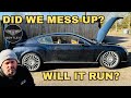 TRYING TO FIX AN ABANDONED BROKEN BENTLEY GT WILL IT RUN