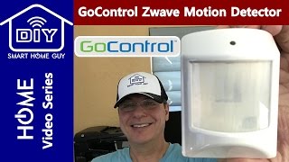 REVIEW: GoControl WAPIRZ-1 Z Wave Indoor Motion Sensor Installation and Setup - Occupancy Detection