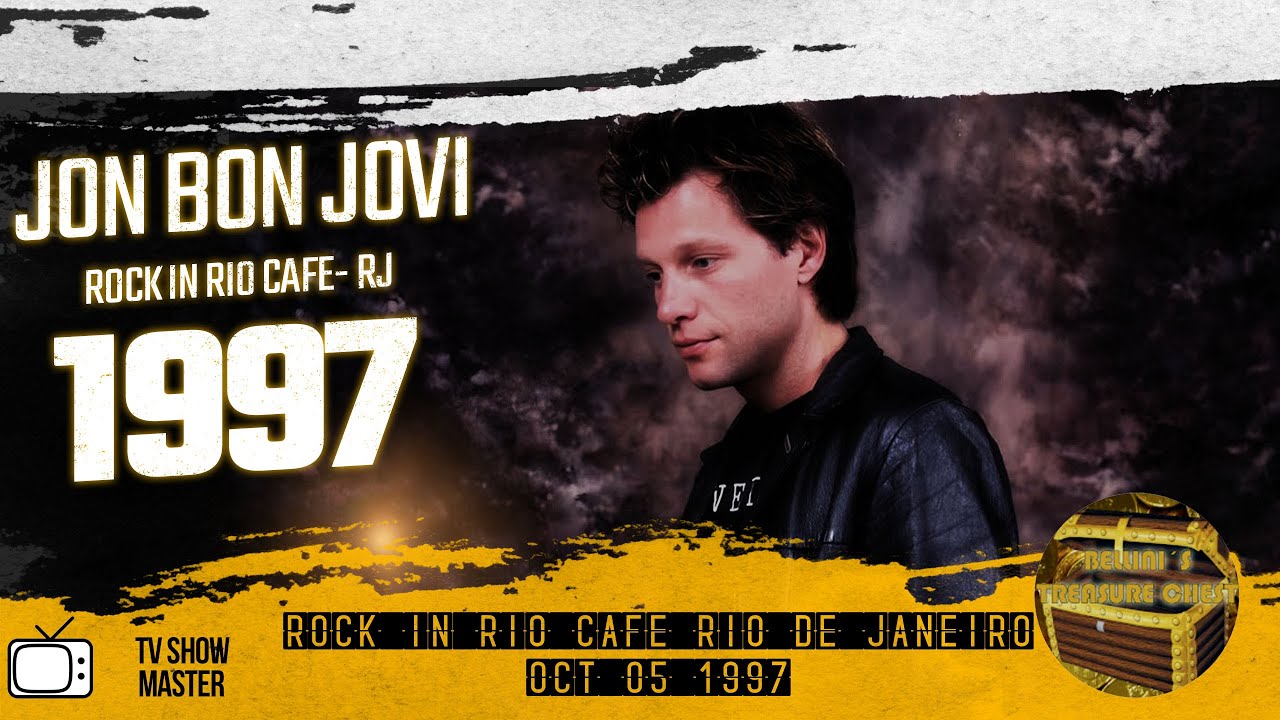 Jon Bon Jovi — Rock in Rio Café 1997