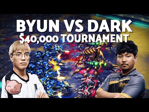 BYUN vs DARK: Bangin' Series! | $40,000 Master's Coliseum Playoffs (Bo5 TvZ) - StarCraft 2