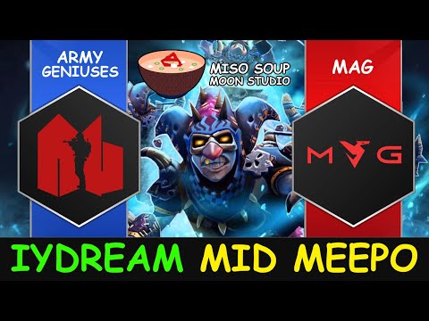 Inyourdream mid meepo - Army Geniuses Mansion vs Myth Avenue Gaming Moon Studio Miso Soup Dota 2