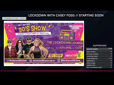 Casey Fogg LIVE at The Lockdown Lounge