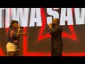 DAVIDO Brings Tiwa Savage On Stage For Crazy Performance of ‘Somebody Son’ At Flytime Concert