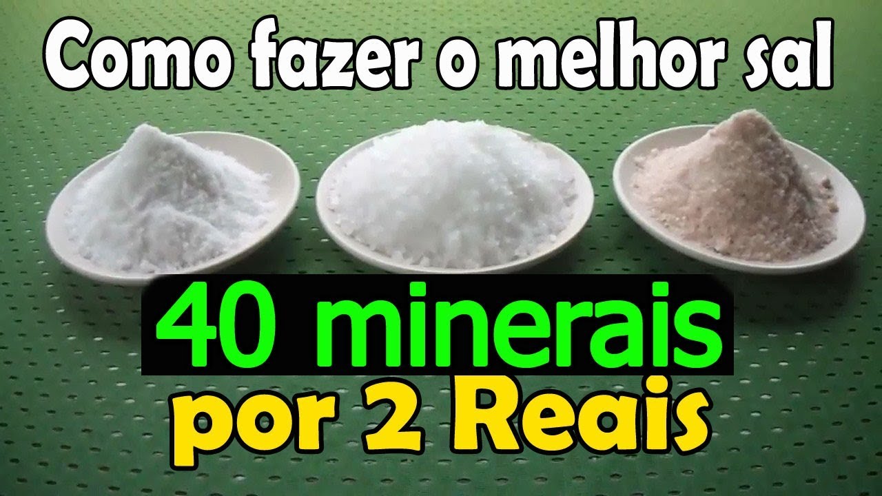 Como fazer o melhor sal com 2 reais - todos deveriam saber disso