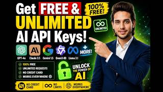 Get FREE & UNLIMITED AI API Keys! qwen3.8 GPT, Claude, Gemini & More