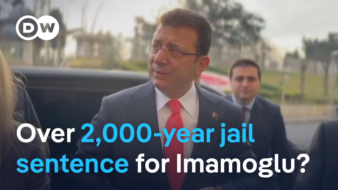 Istanbult Mayor Ekrem Imamoglu charged with 142 criminal offences | DW News
