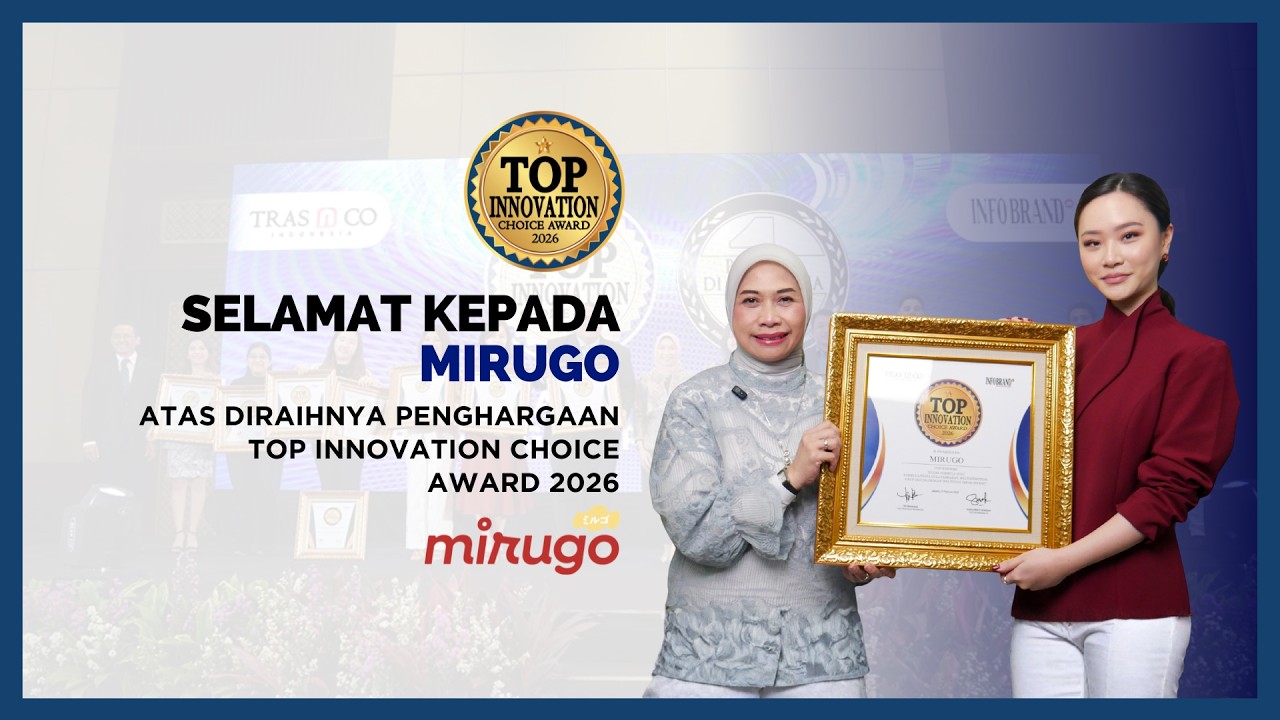 Mirugo Raih Penghargaan Inovasi Top Innovation Choice Award 2026