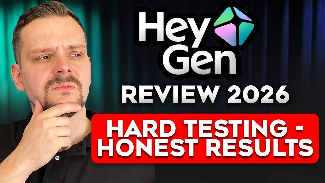 HeyGen Review - (2026) I Tried Digital Twins, Photo-to-Video &amp; AI Video Agent - See the Results… video thumbnail