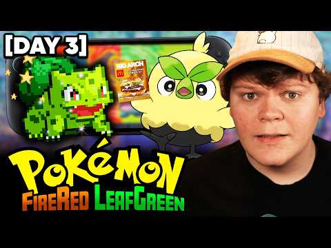 [DAY 3] I NEED This Shiny Starter In Pokemon Fire Red & Leaf Green...