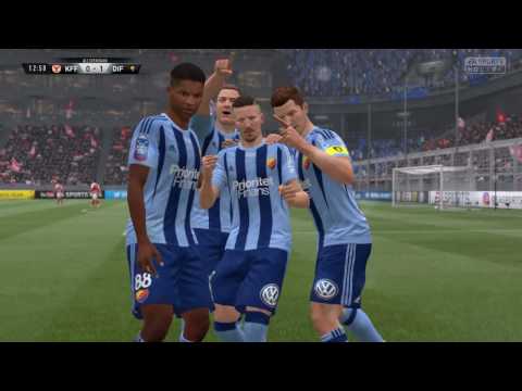 Kalmar FF vs Djurgårdens IF - 0-4 - Allsvenskan (Fifa 17, Career Mode)