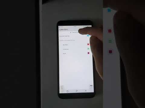 KDE Kalendar alpha running on Pinephone (devlog 12)