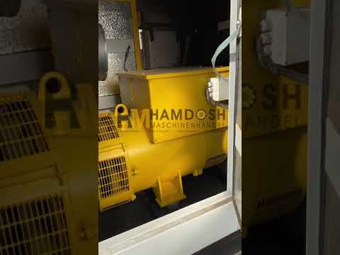 Notstromaggregat SDMO 165 KVA John Deere Starten