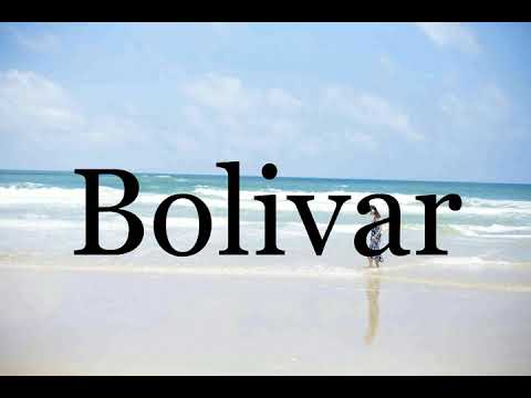How To Pronounce Bolivar🌈🌈🌈🌈🌈🌈Pronunciation Of Bolivar