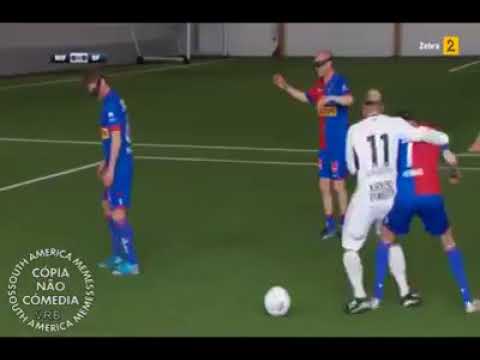 Funny blind football