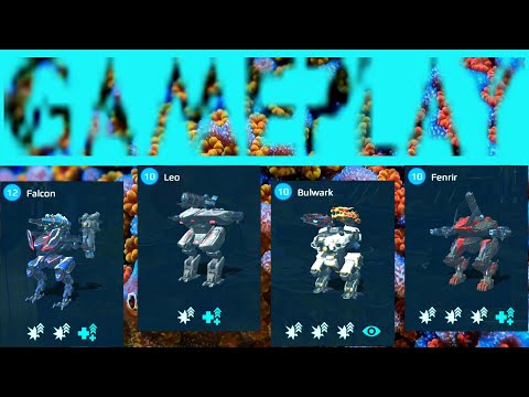 War Robots Falcon Leo Bulwark Fenrir Team Deathmatch Gameplay