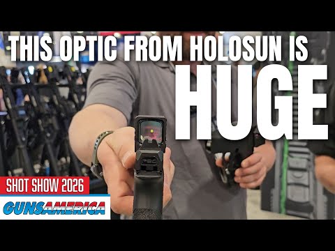 4 BRAND NEW Pistol Optics from Holosun -- SHOT Show 2026