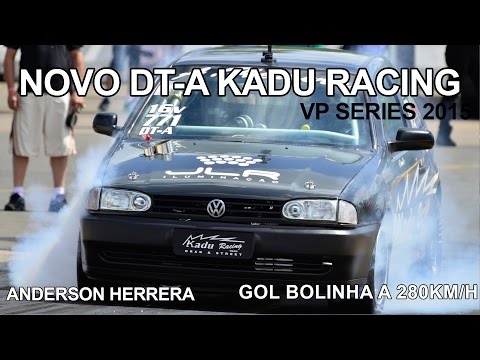 Novo GOL 16v Turbo Kadu Racing - Primeira Provas Beliscando 8s