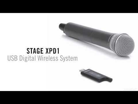 Samson Stage XPD1 Handheld - USB Digital Wireless System