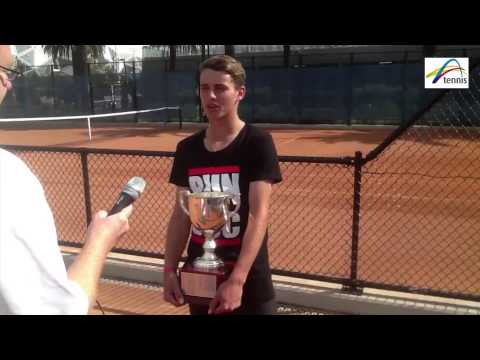 Oliver Anderson reflects on claycourt victory