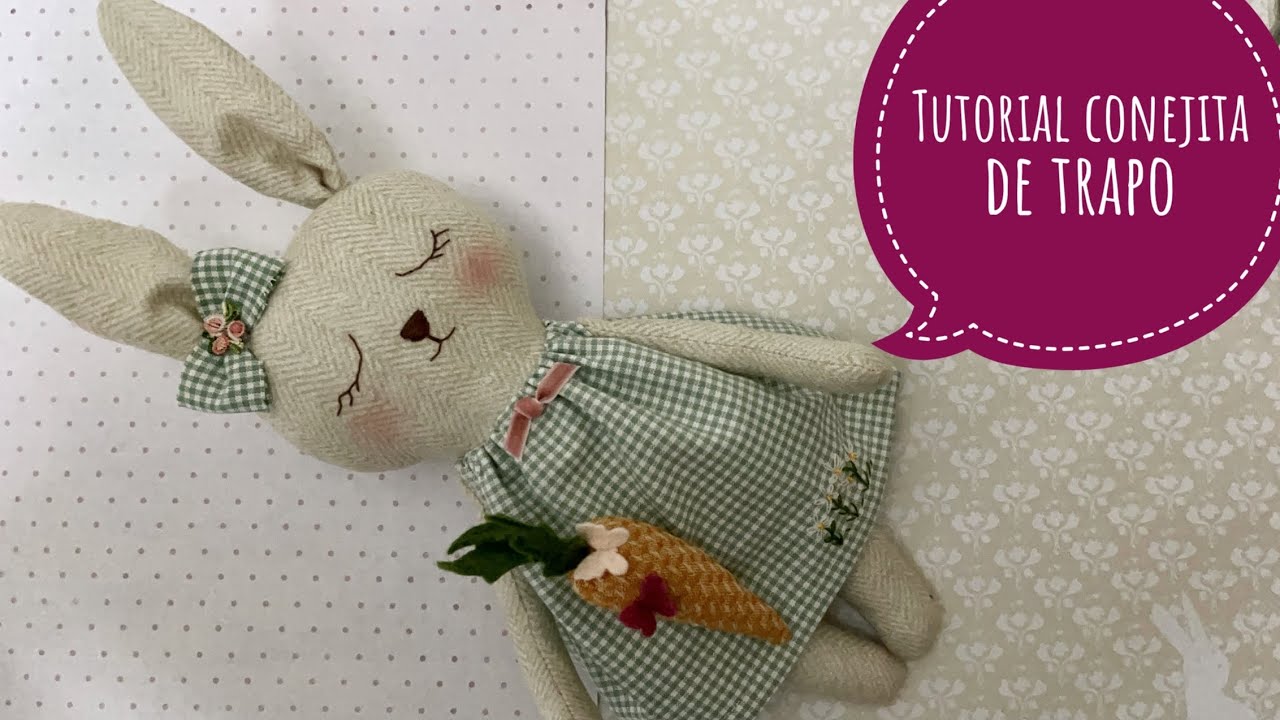 Watch Tutorial conejita de trapo, patrón gratis 🐇(2021)🧵❤️#costuracreativa#artetextil#creando Now Tutorial conejita de trapo, patrón gratis 🐇(2021)🧵❤️#costuracreativa#artetextil#creando