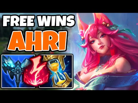 Ahri is the biggest "Free Wins" mid right now. Just existing makes you win | 13.9