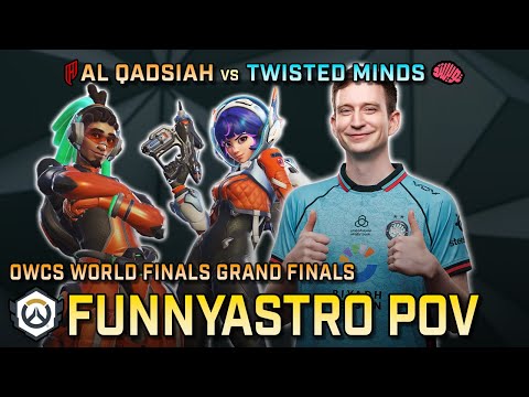 [ Funnyastro POV + Cam ] FINALLY #1 | Al Qadsiah vs Twisted Minds | OWCS Grand Finals