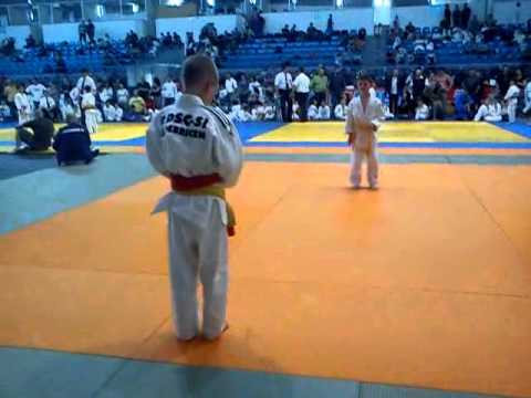 Diák D - 27 kg - 5. helyért - Péteri Patrik (Gy.J.K.) vs. Pusztai Botond (DSC SI)