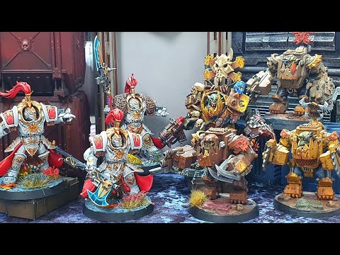 Orks vs Custodes, Warhammer 40k battle report