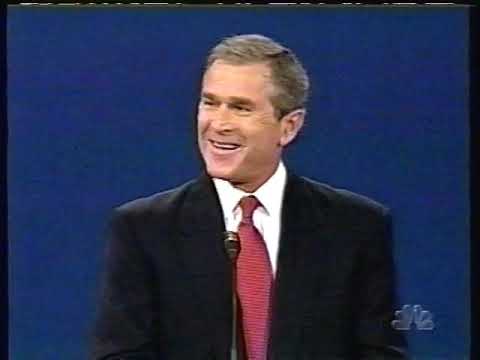 Bush v Gore First Presidential Debate - October 3, 2000 - NBC WWLP