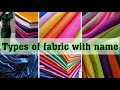 Different Types Of Fabric With Name Fabric Types Clothes Fabric Name