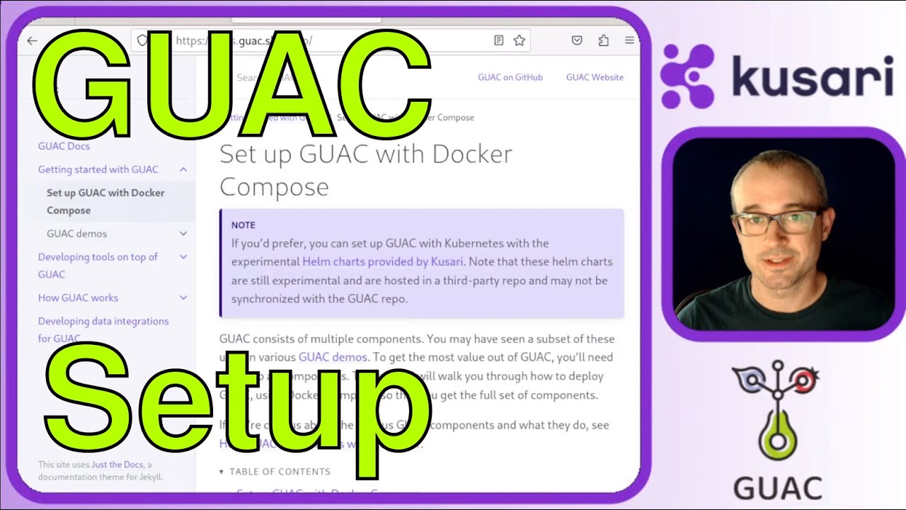 GUAC Setup with Compose. Get up and running fast! GUACademy