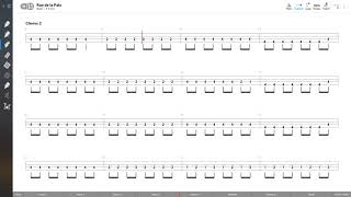 Zazie - Rue De La Paix (BASS TAB PLAY ALONG)