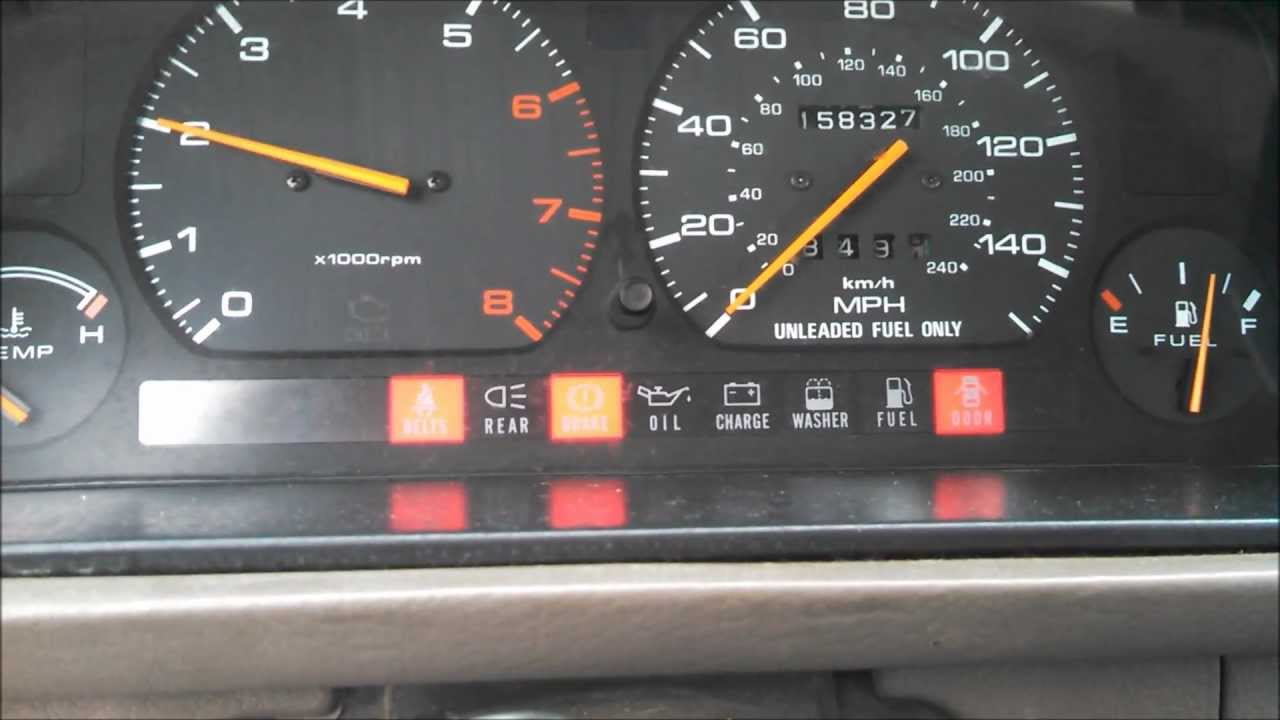 1992 Mazda 626 5MT Cold Start