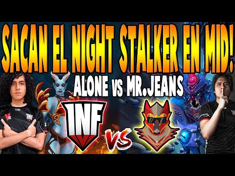 INFAMOUS vs D2 HUSTLERS [BO2] - Sacan Nigth Stalker En Mid! "Alone vs Jeans"-BTS PRO SERIES 8 DOTA 2