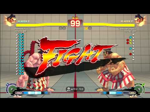 SSF4 Rank Match  momotin360 (HO)  vs  Gambarimasu (HO)