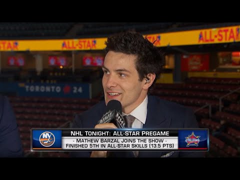 Mat Barzal talks Skills Competition and NHL All-Star Game