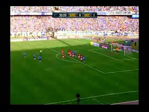 Grêmio 2 x 1 Inter - gols - Brasileirão 2009 - 19/07/2009