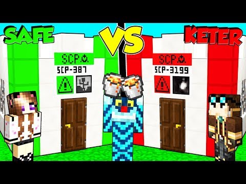 CASA SCP SAFE CONTRO CASA SCP KETER SU MINECRAFT!!!