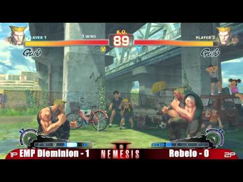 EMP Dieminion vs Rebelo GRAND FINALS Montreal Nemesis 2 SSF4 Singles part 2