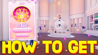 HOW TO GET VIP FOR FREE in DRESS TO IMPRESS! ROBLOX