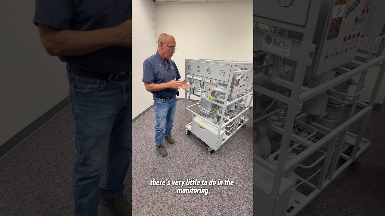 RefTec Shark Refrigerant Recovery Recycling Reclamation System Introduction