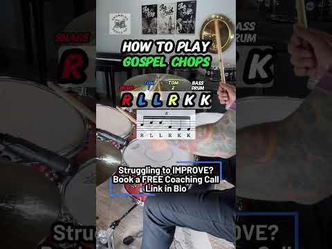 🥁 How to Play Gospel Chops like a PRO 🥁