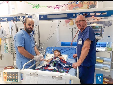 فريق جراحة قلب للأطفال النيوزيلندا ينقذ حياة الأطفال في رام الله