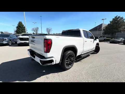 2020 GMC Sierra 1500 Double Cab Standard Box 4-Wheel Drive Elevation in White for sale at Boyer Pickering Chevrolet Cadillac Buick GMC Ltd. in Pickering, ON