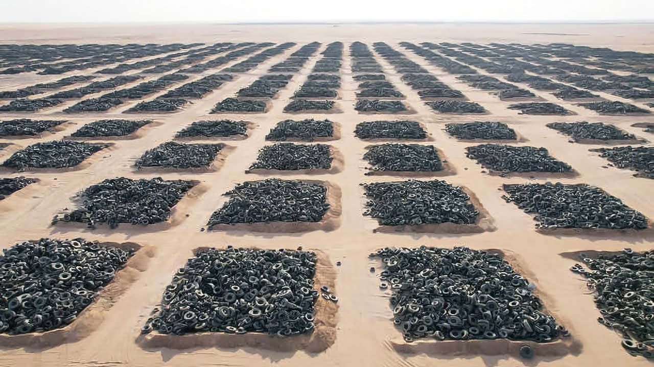 كيف قامت الكويتبتحويل اكبر مقبرة للاطارات في العالم الى مدينة ذكيه